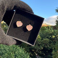 Diamond Heart Earrings