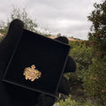 3 Cross Nugget Ring