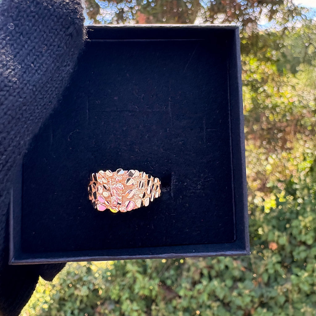Figure Nugget Ring