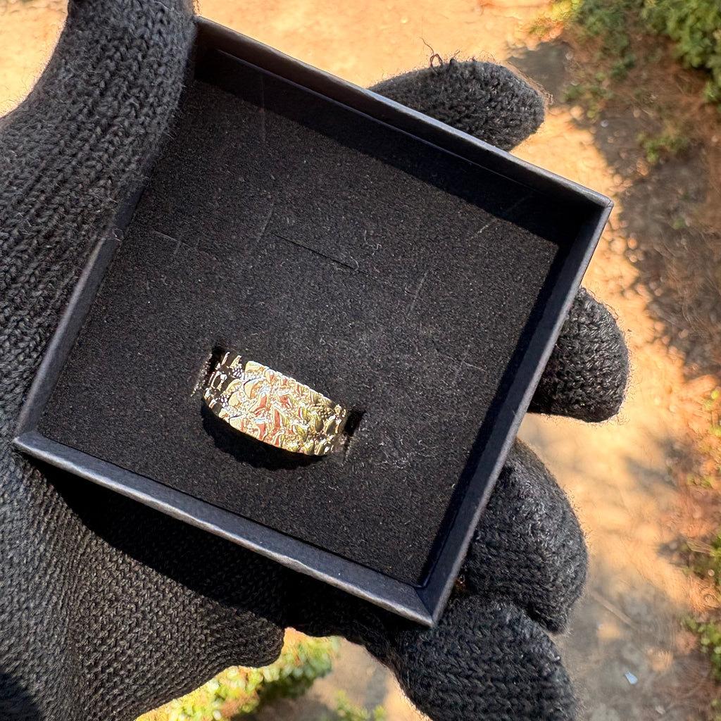 Polished Nugget Ring