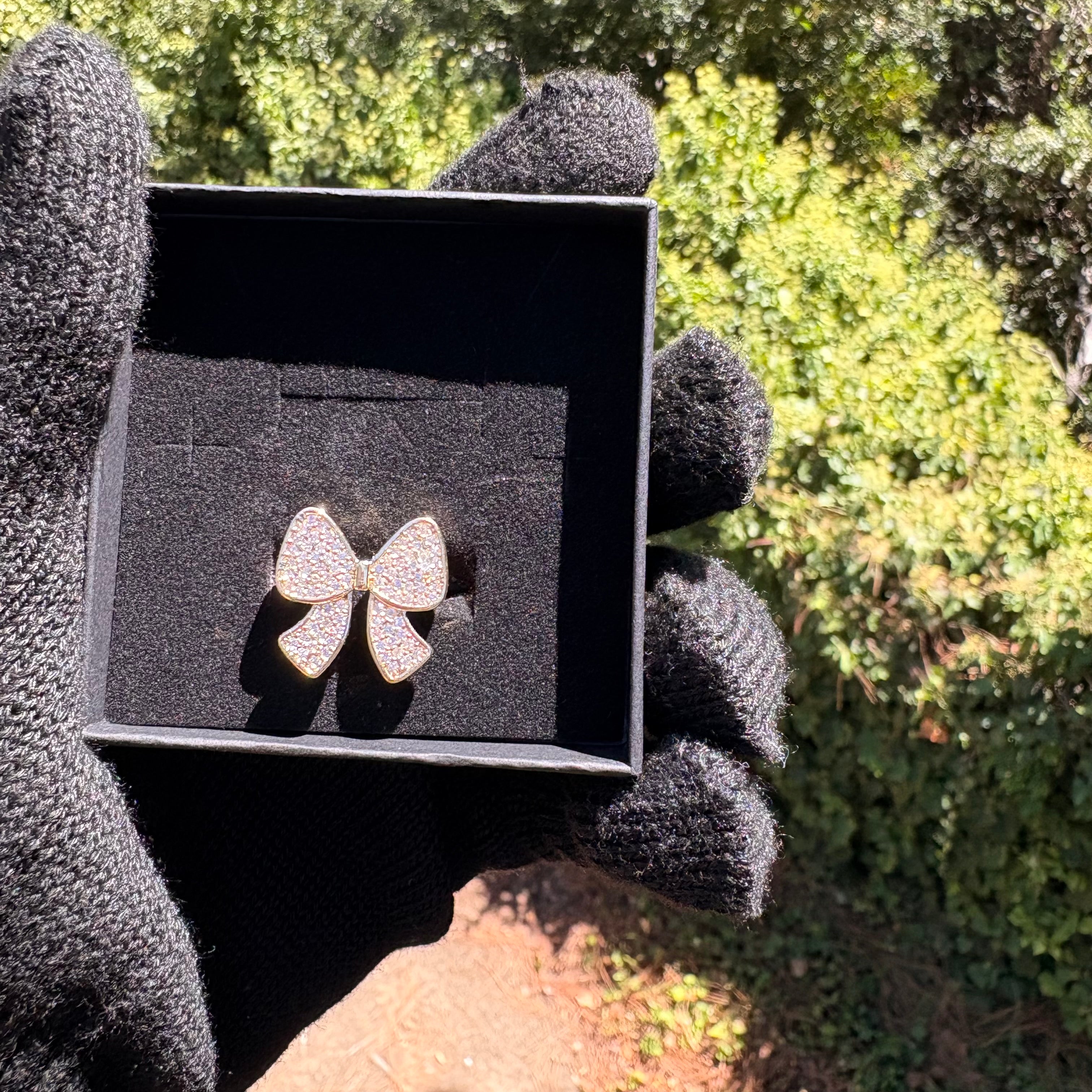 Bow Diamond Ring