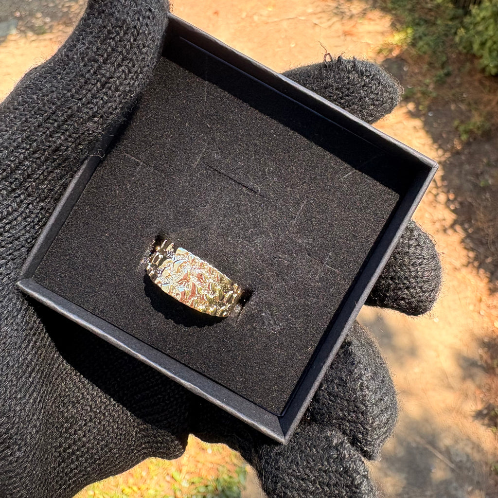 Polished Nugget Ring