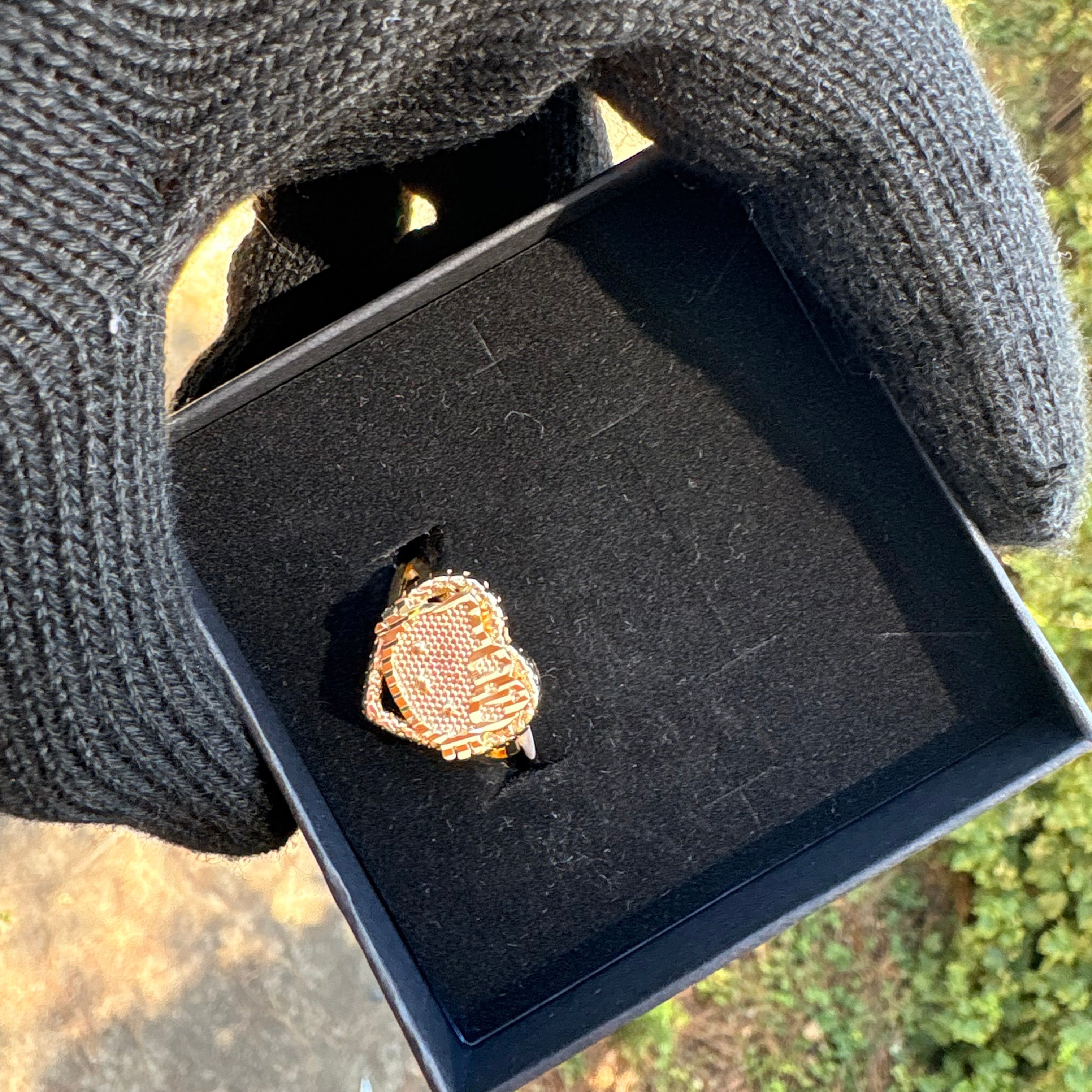 Small HK Rolex Heart Ring