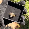 Single Cross Nugget Ring