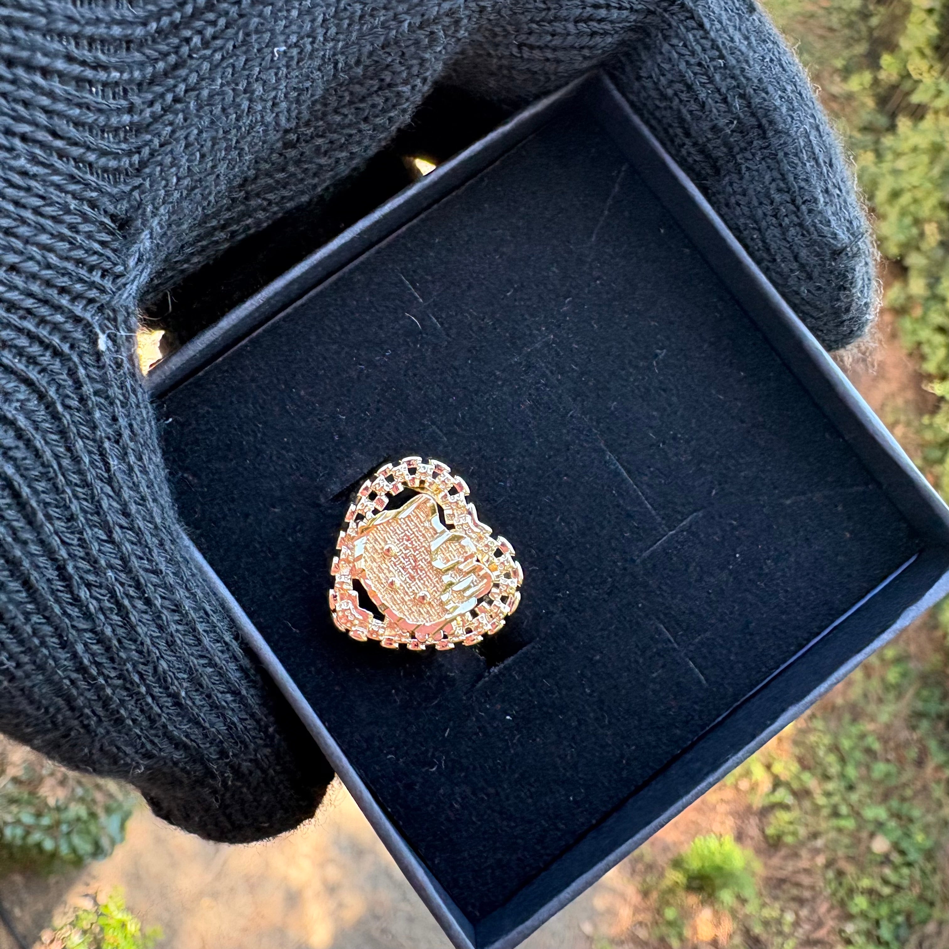 Big HK Rolex Heart Ring