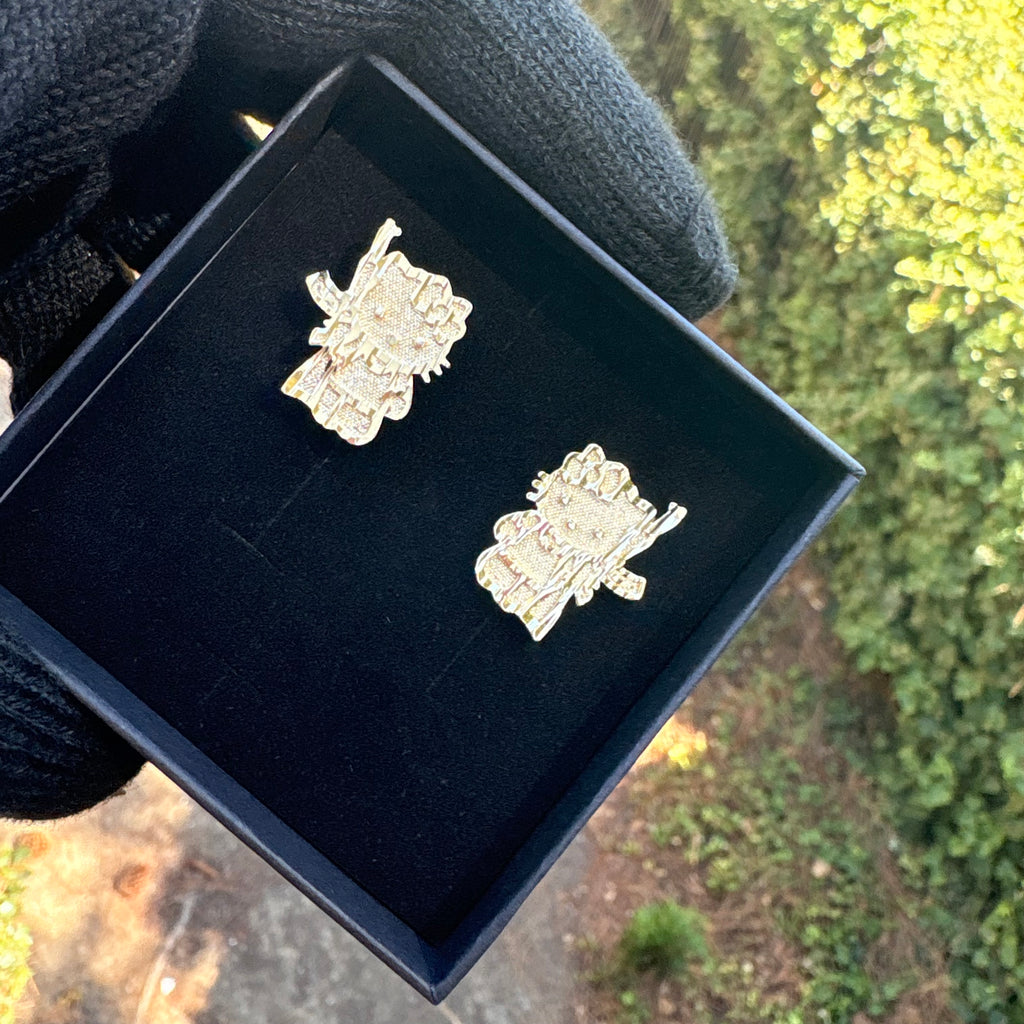 HK Gun Earrings