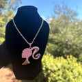 Barbie Face Necklace