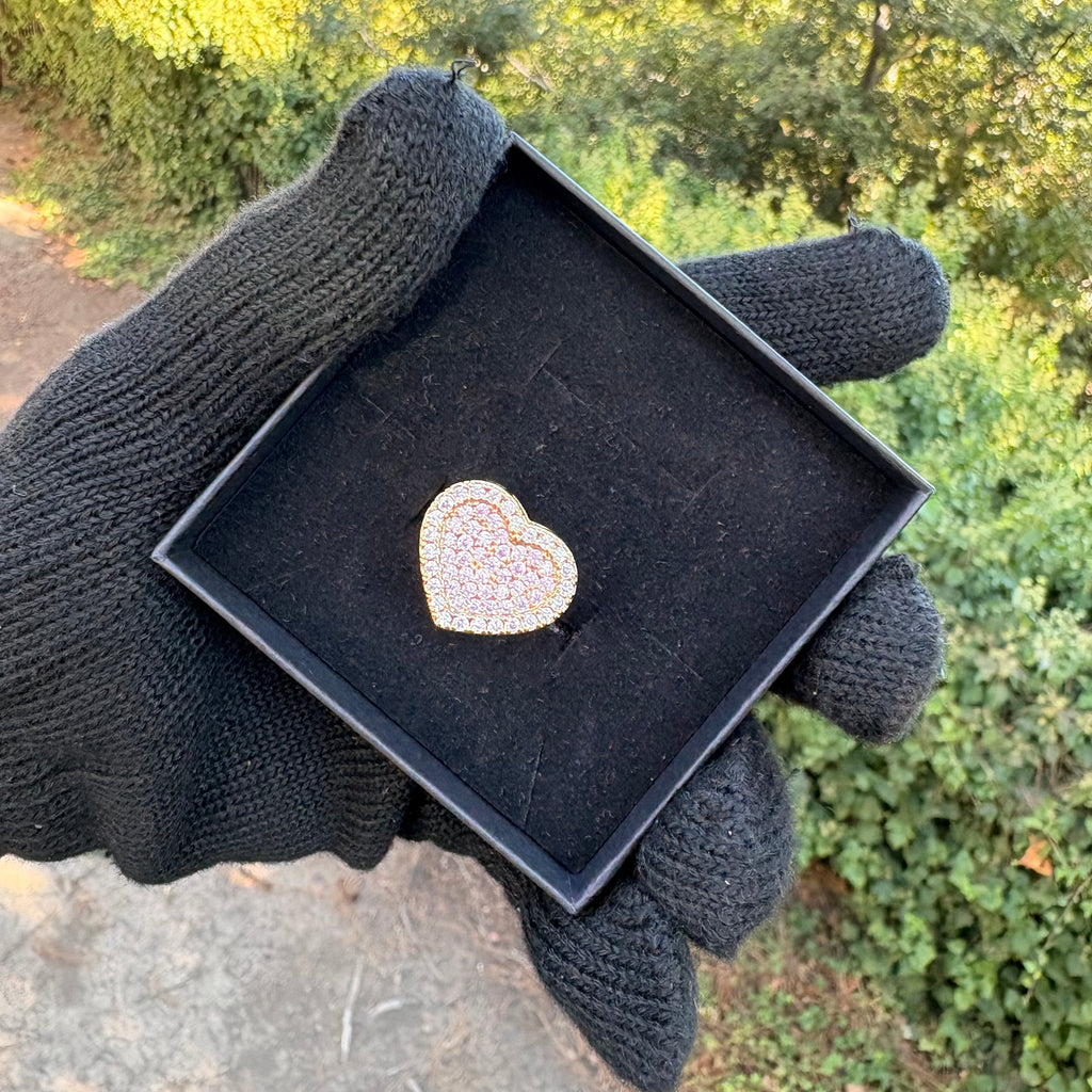 Diamond Heart Ring