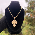 Layered Cross Necklace